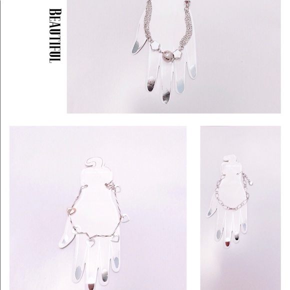 Bundle 3 stainless silver bracelets - Picture 1 of 7